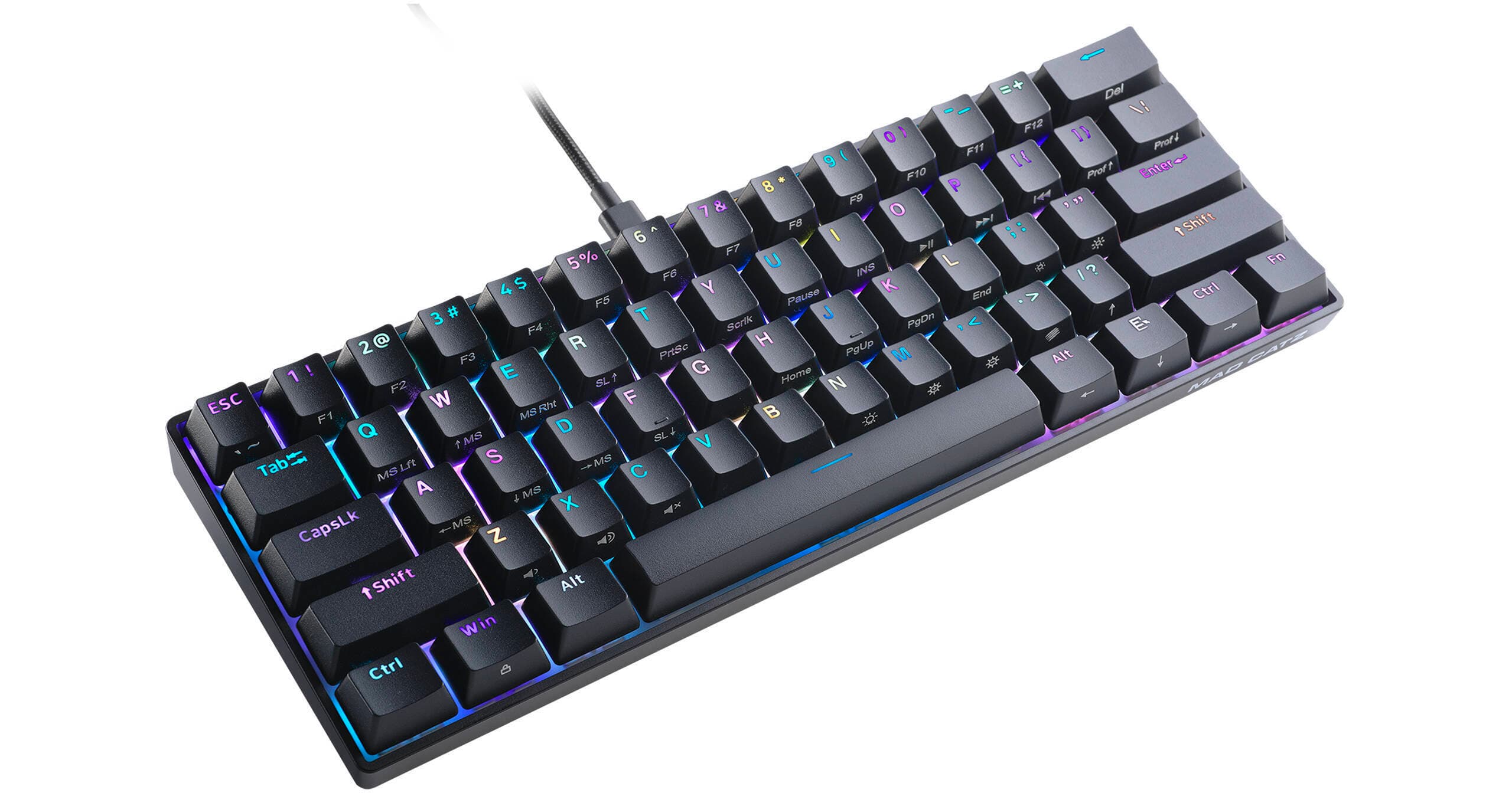 Mad Catz S.T.R.I.K.E. 6 RGB Backlit Mechanical Keyboard