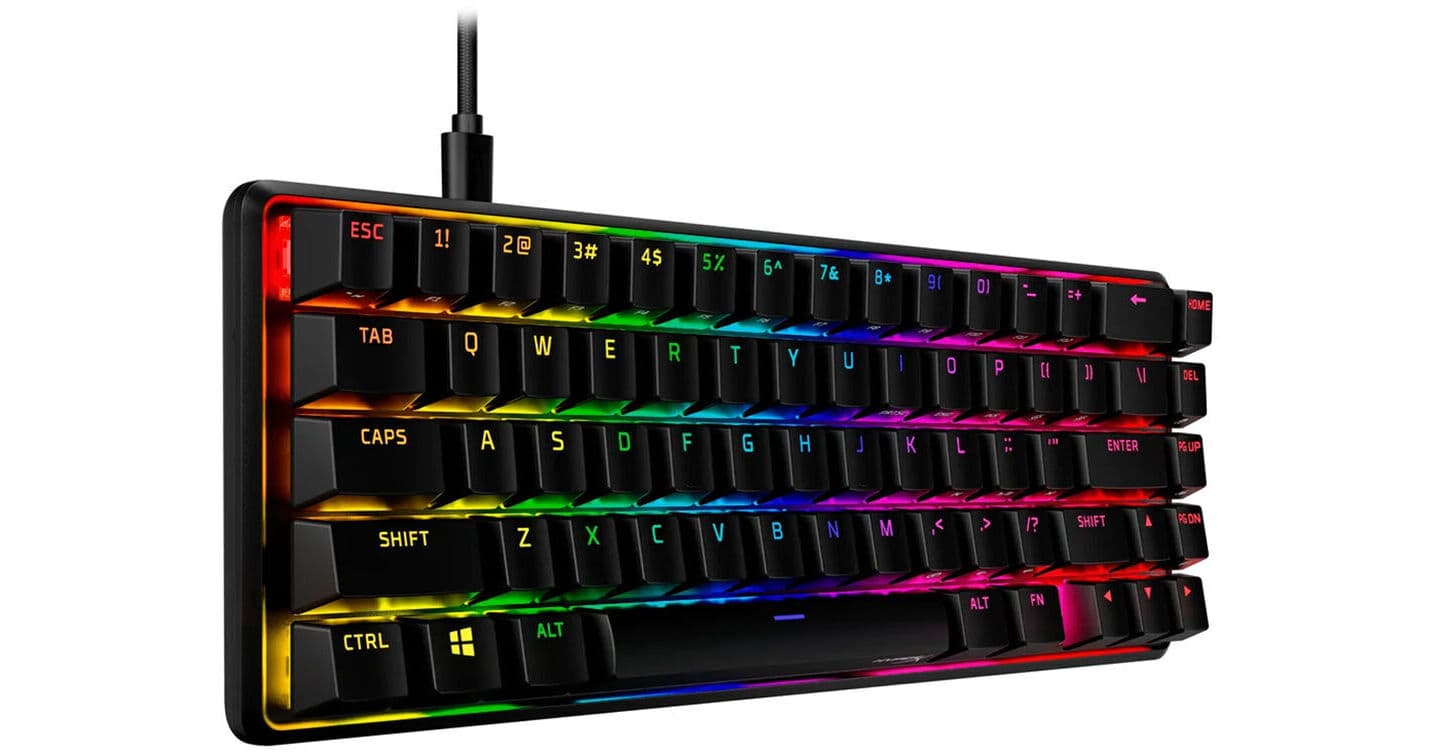 HyperX Alloy Origins 65 Mechanical Gaming Keyboard (HX Red Linear Switches)