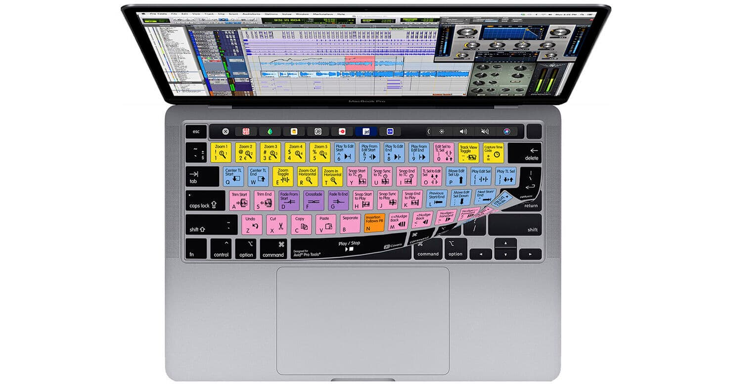 KB Covers Pro Tools Keyboard Cover for MacBook Pro 13" (2020 and Later) and 16" (2019 and Later)