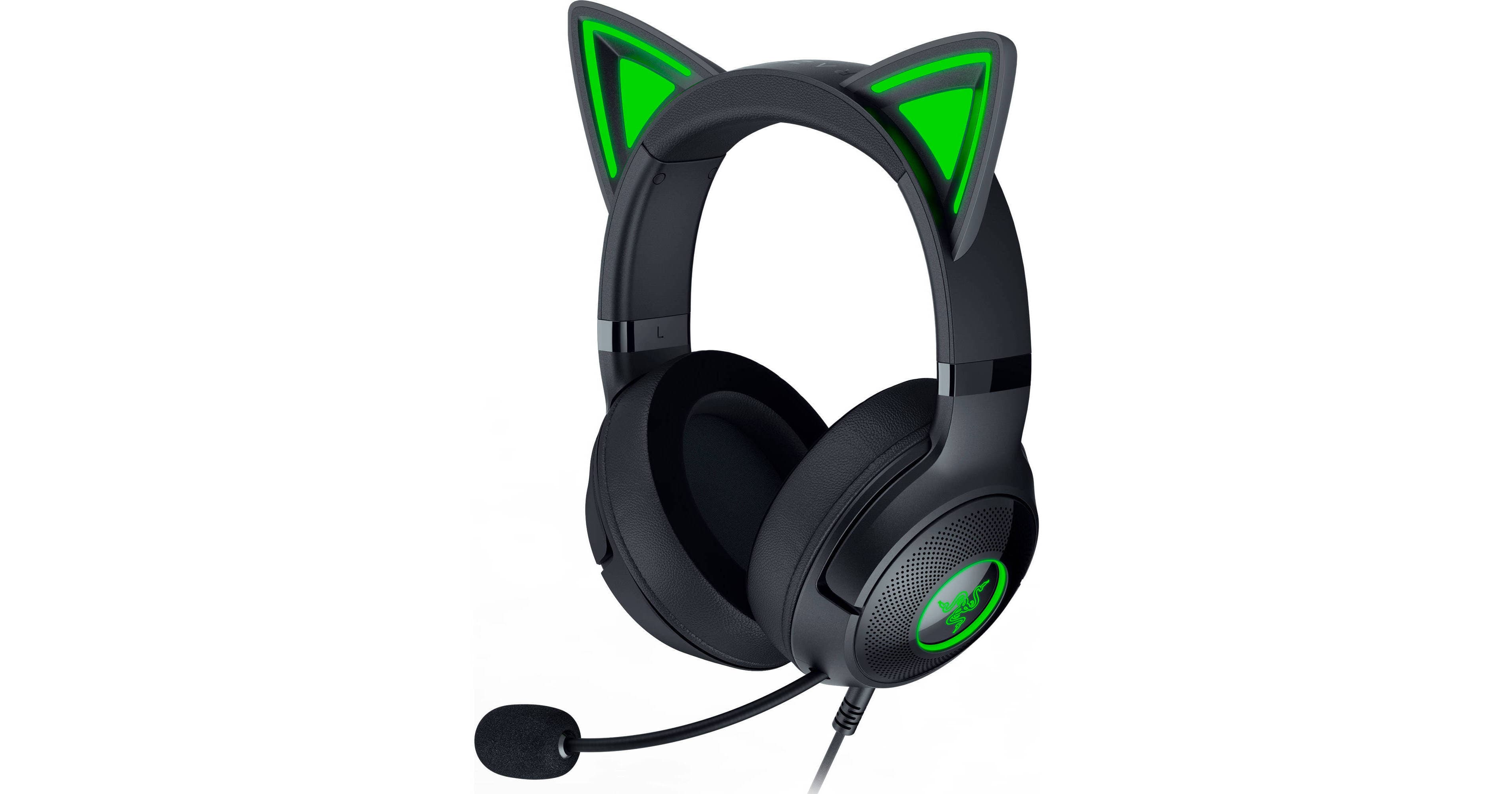 Razer Kraken Kitty V2 RGB Wired USB Headset (Black)