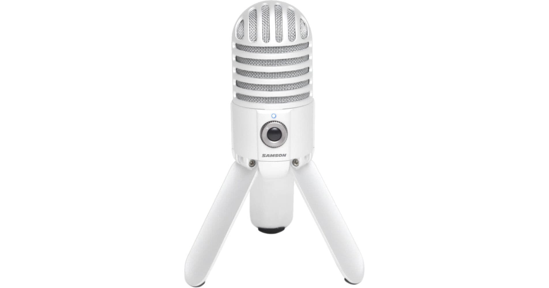 Samson Meteor Mic USB Studio Condenser Microphone (White)
