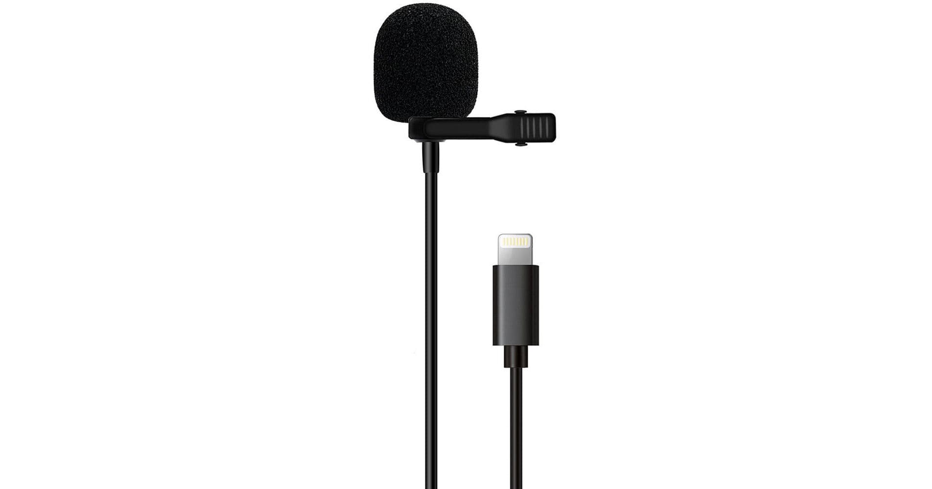 LituFoto VV10 Lightning Lavalier Microphone (4.9')