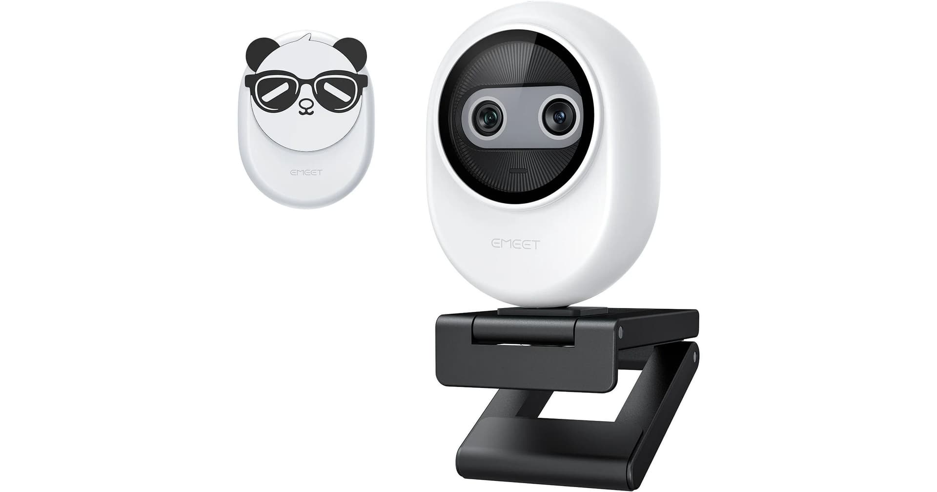 EMEET Piko+ Dual-Lens 4K Webcam (White)