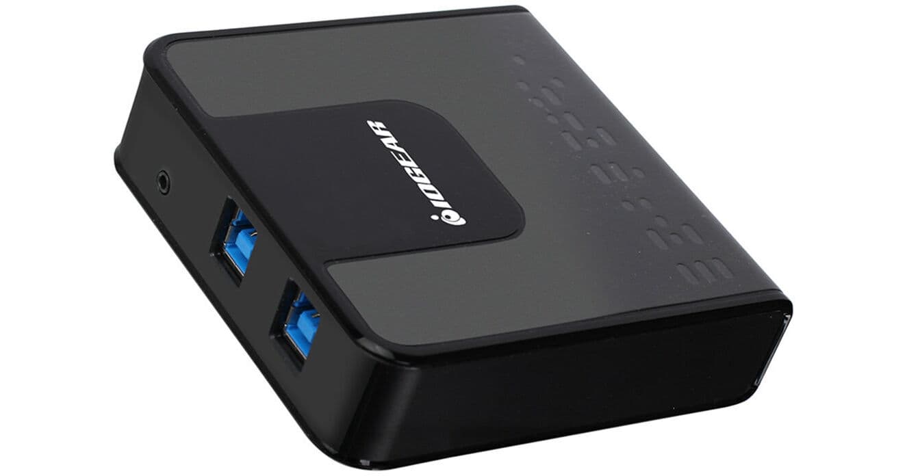 IOGEAR 4-Port Peripheral Sharing Switch (2 Computers)