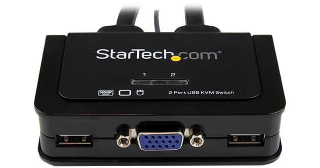 StarTech SV211USB 2-Port USB Cable KVM Switch