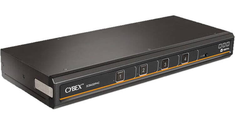 Vertiv Avocent SC840DPHC Cybex 4-Port Secure DPHC KVM Switch