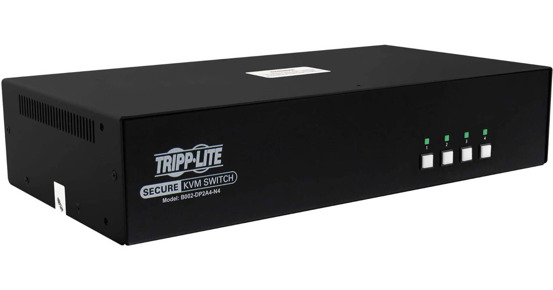 Tripp Lite 4-Port Dual-Head DisplayPort to DisplayPort Secure KVM Switch