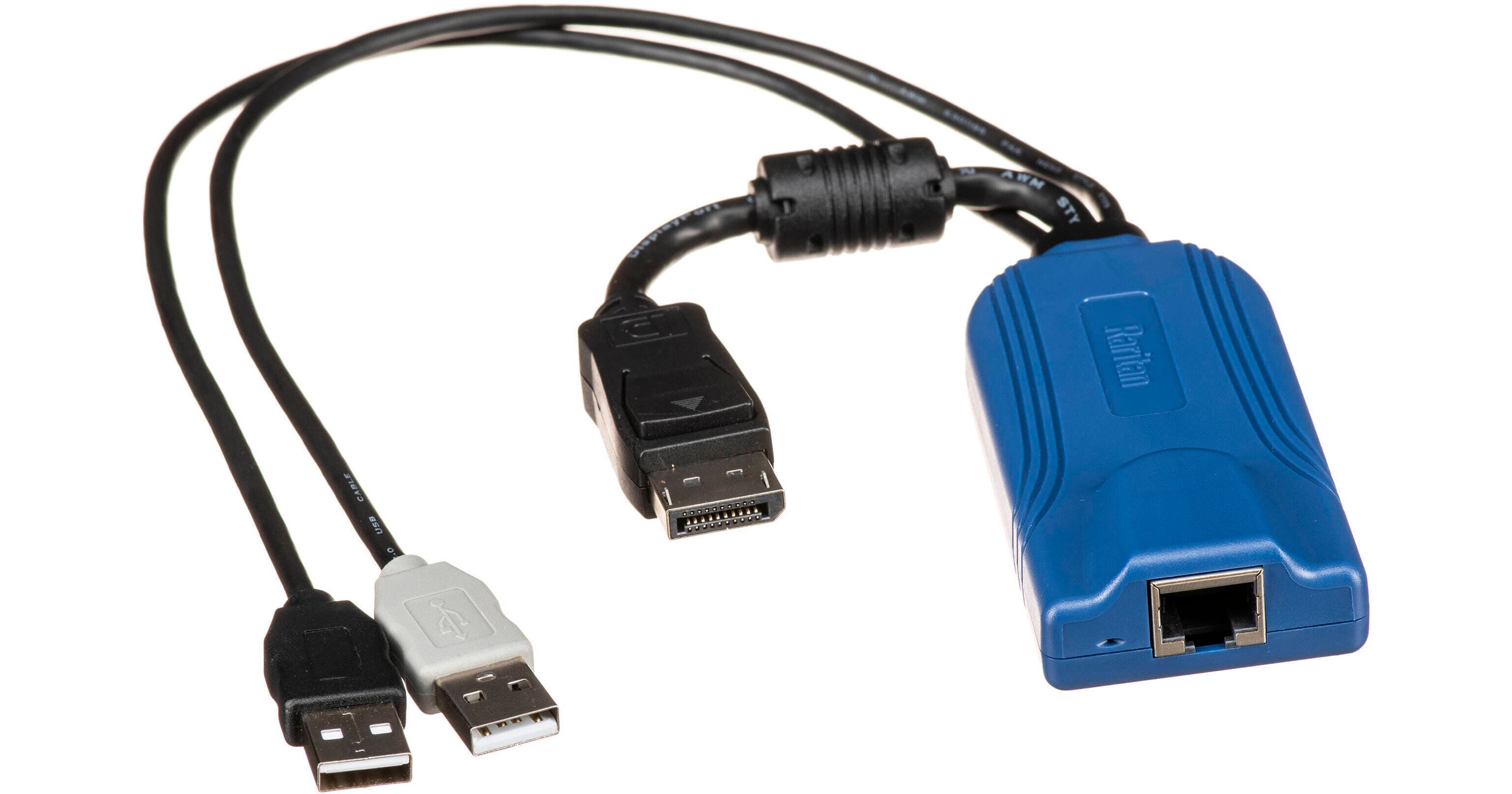 Raritan D2CIM-DVUSB-DP Dominion KX II CIM Cable with DisplayPort Output