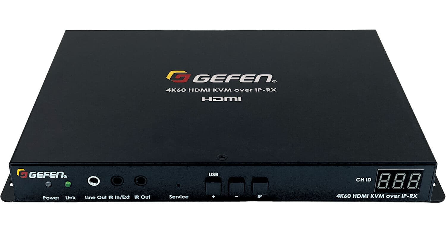 Gefen GF-HDK18G-VIP-RX 4K HDR HDMI AV-over-IP KVM Receiver