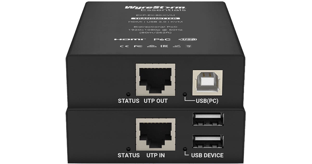 WyreStorm Essentials KVM UTP Extender (262')
