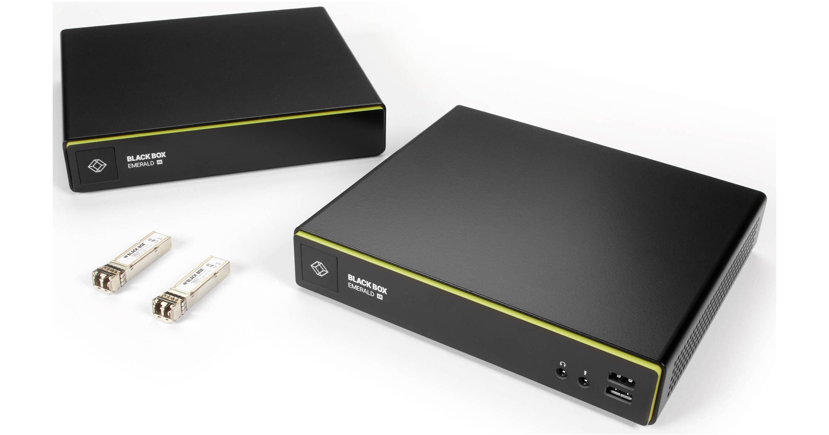 Black Box Emerald 4K DisplayPort IP Single-Head KVM Extender Kit