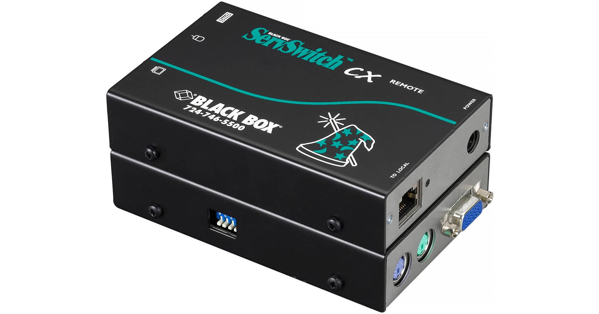 Black Box CX Series KVM Switch Remote Unit (980')