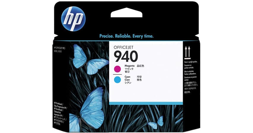 HP 940 Magenta & Cyan Officejet Printhead