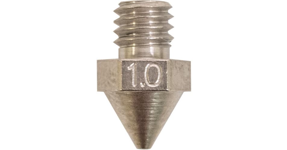 Raise 3D 1.0mm V3 Hardened Nozzle