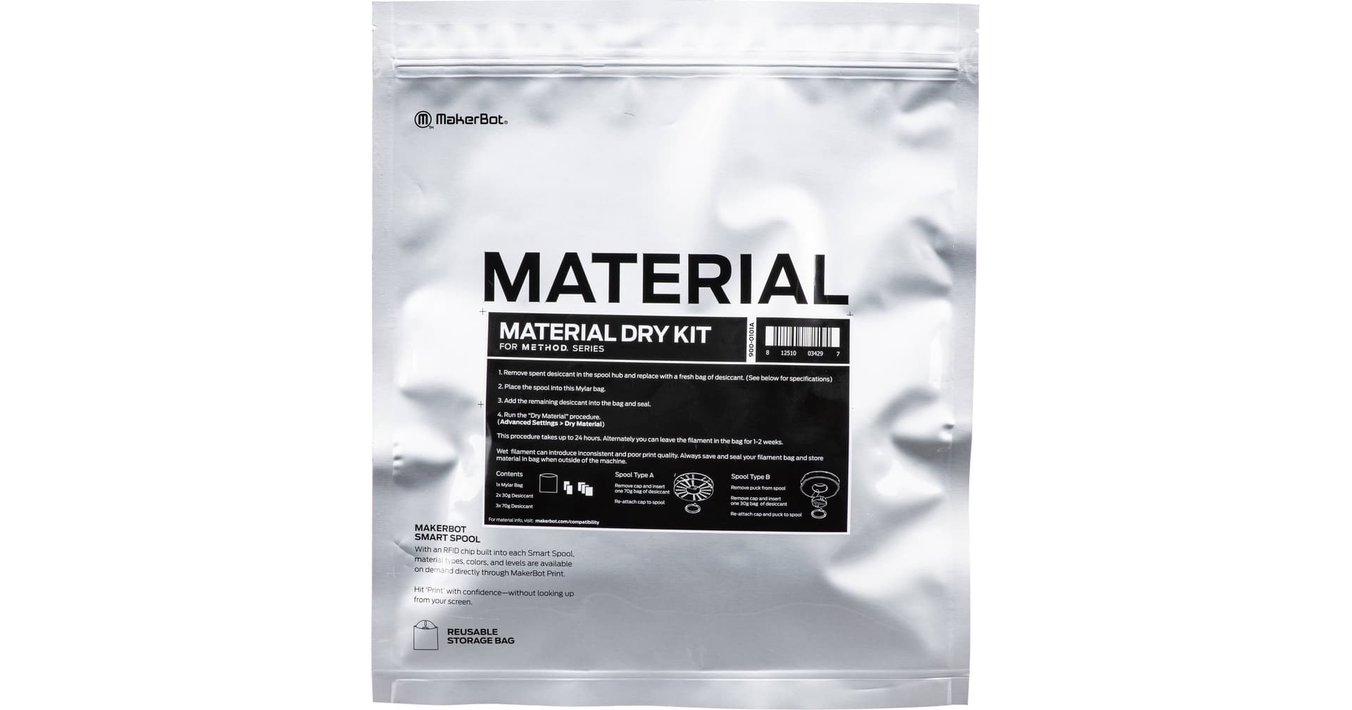 MakerBot Material Dry Kit for Method 3D Printers