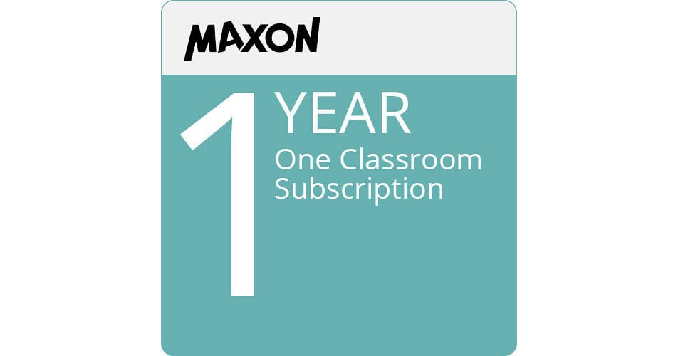 Maxon One Classroom 1-Year Subscription