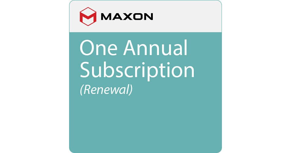 Maxon One Annual Renewal Subscription