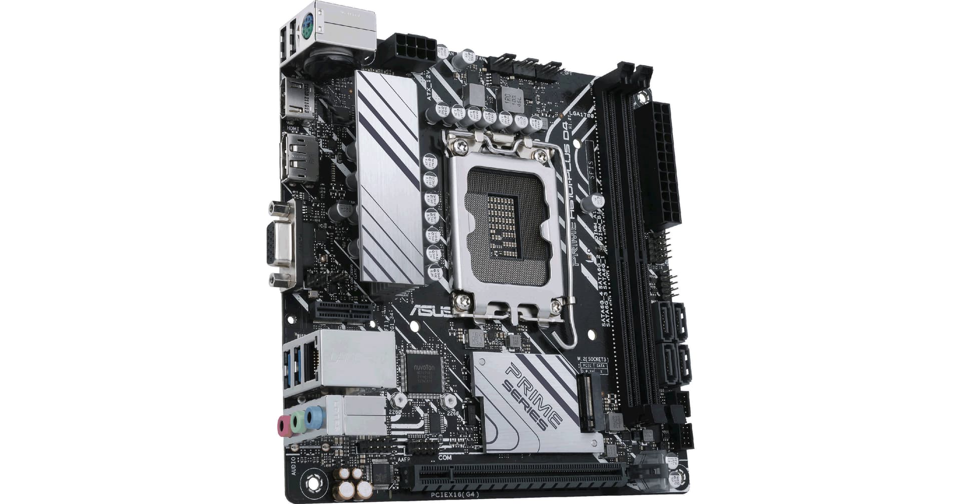 ASUS PRIME H610I-PLUS D4 LGA 1700 Mini-ITX Motherboard