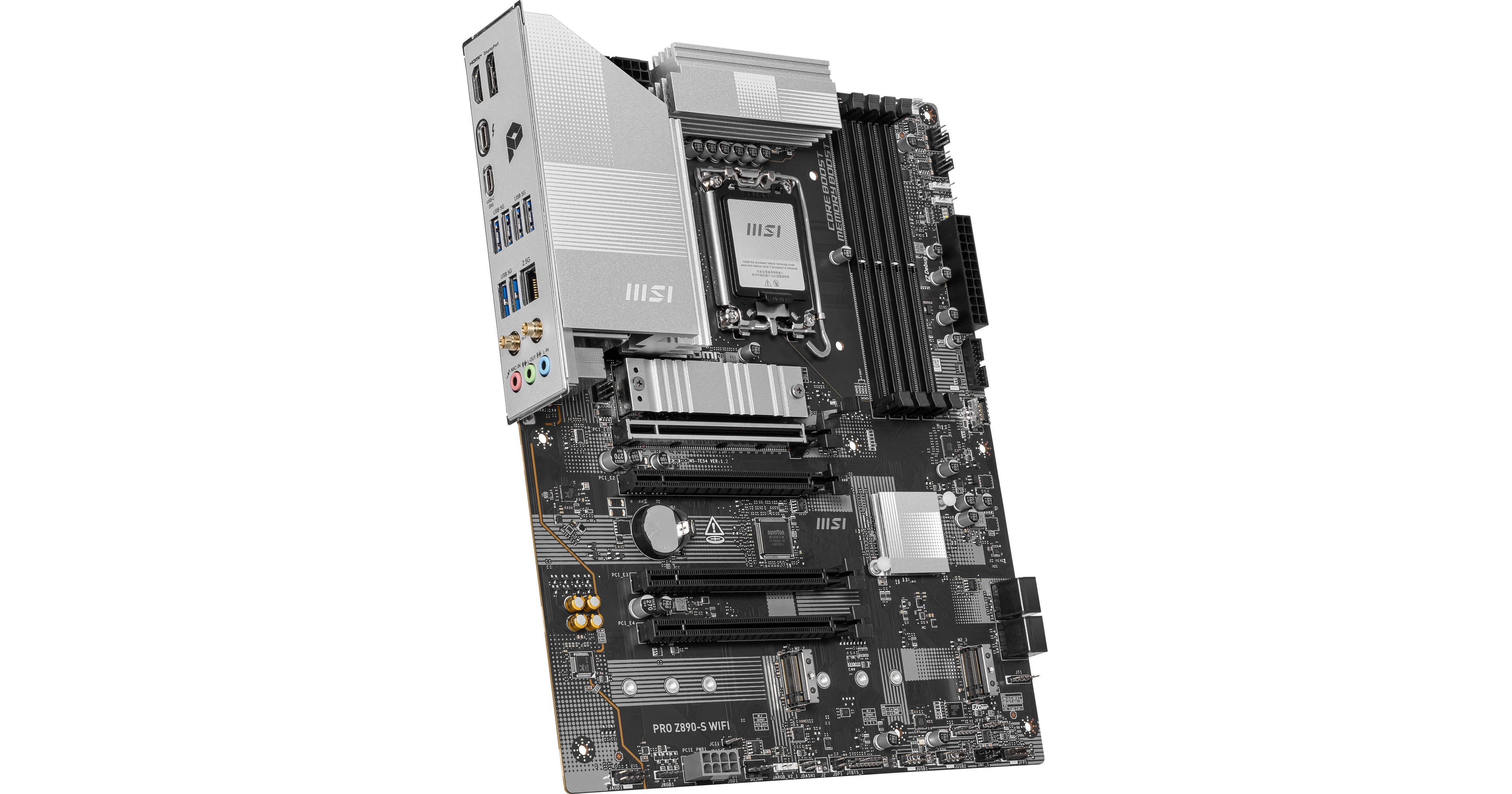 MSI PRO Z890-S WIFI LGA 1851 ATX Motherboard