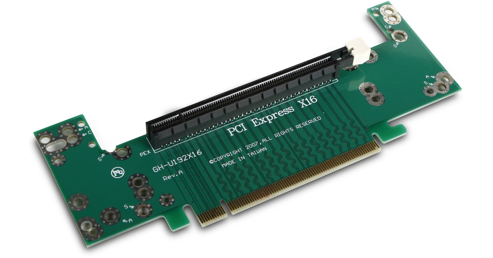 iStarUSA 2RU PCIe x16 to PCIe x16 Riser Card (Middle Position)