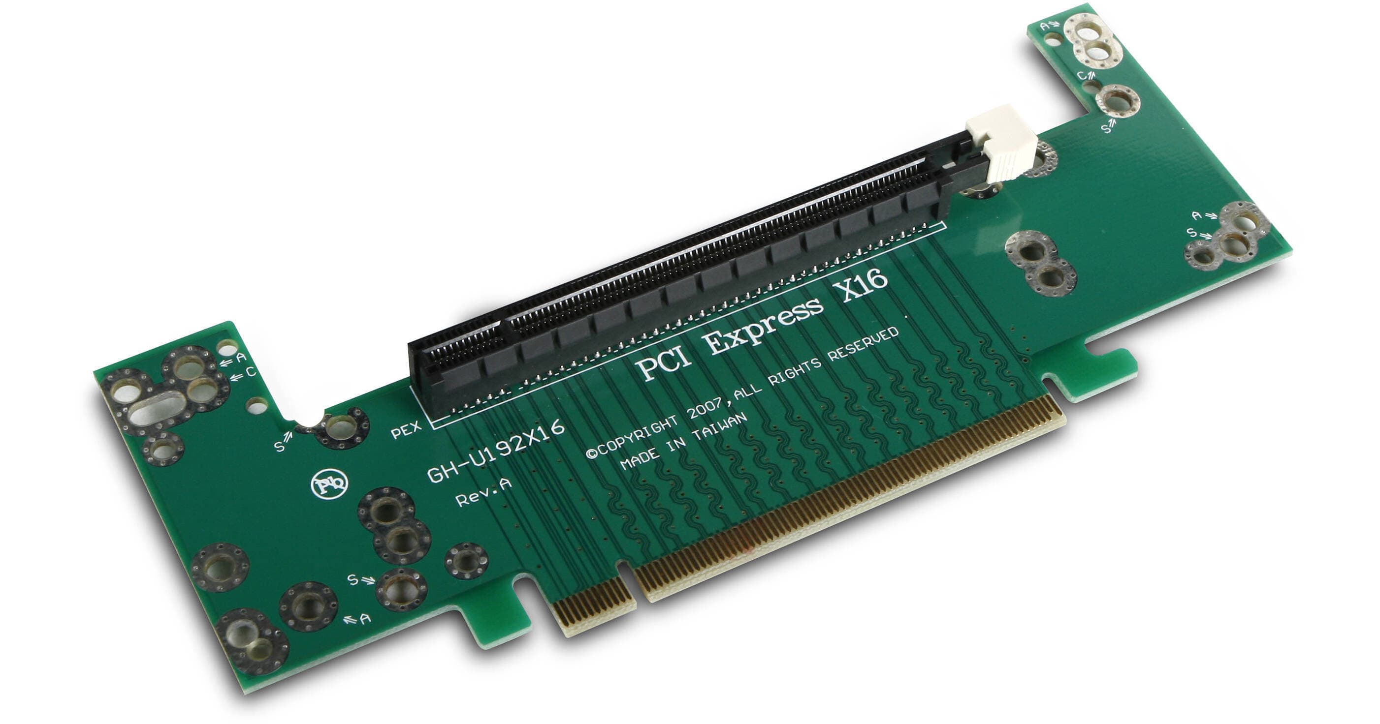 iStarUSA 2RU PCIe x16 to PCIe x16 Riser Card (Middle Position)