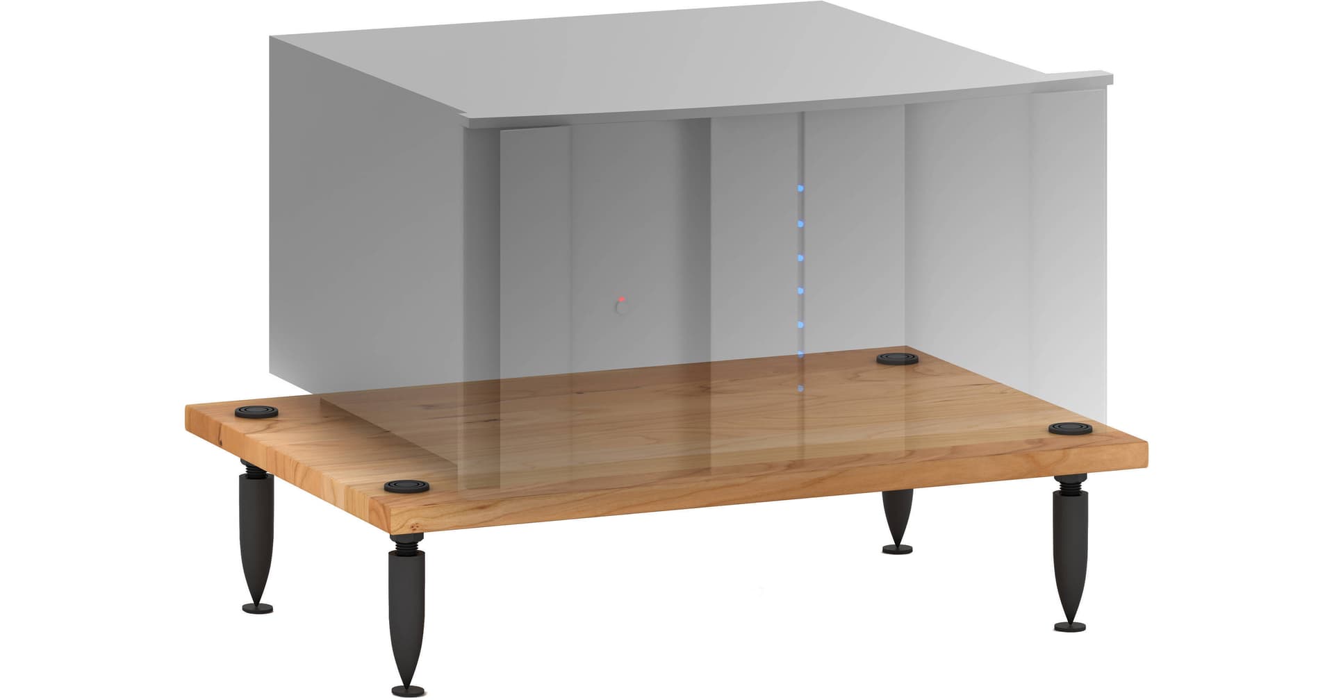 Salamander Designs Archetype System Amplifier Stand (Natural Cherry)