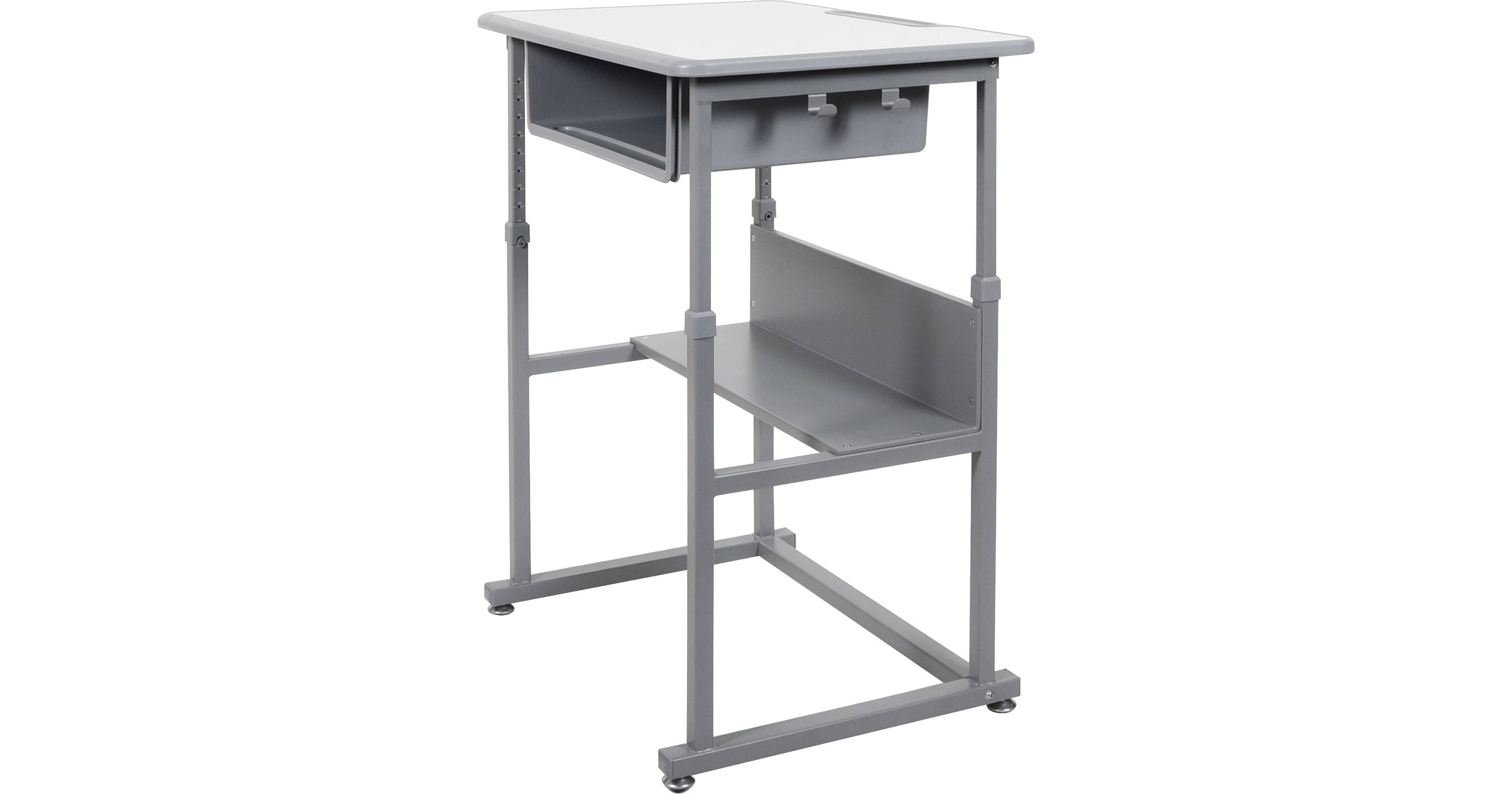 Luxor Manually Adjustable Student Sit/Stand Desk