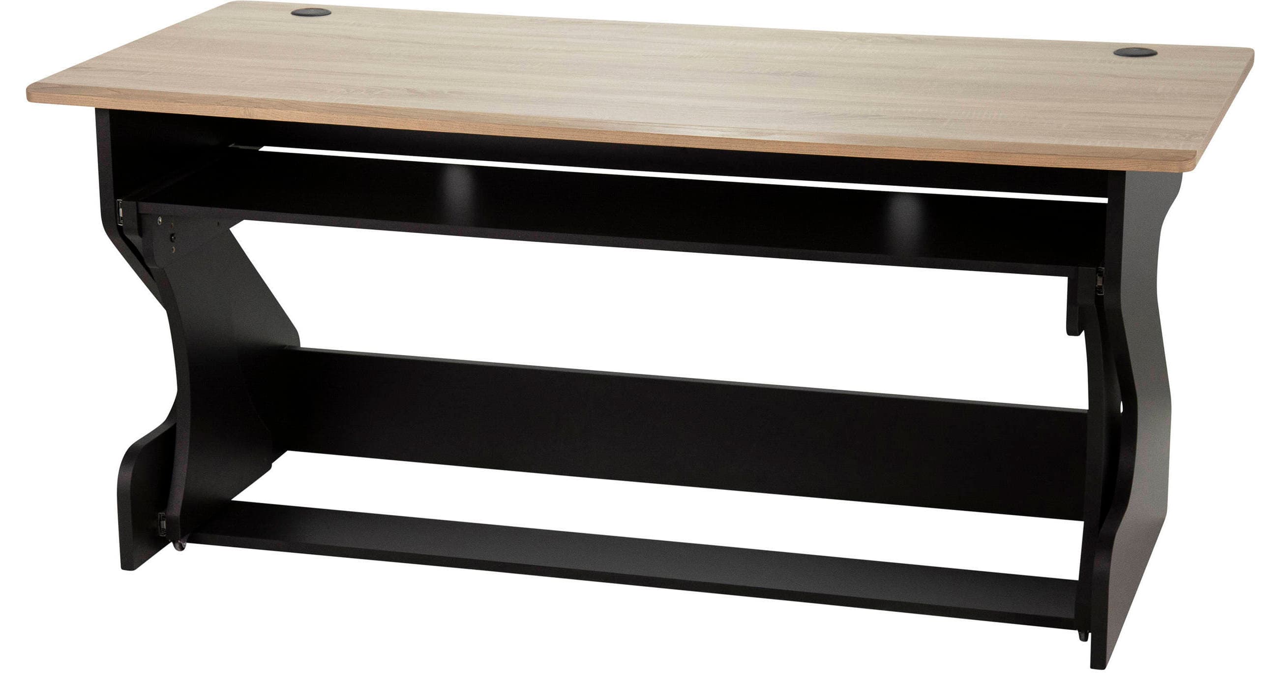 Zaor Miza Z Flex Desk (Oak and Black)