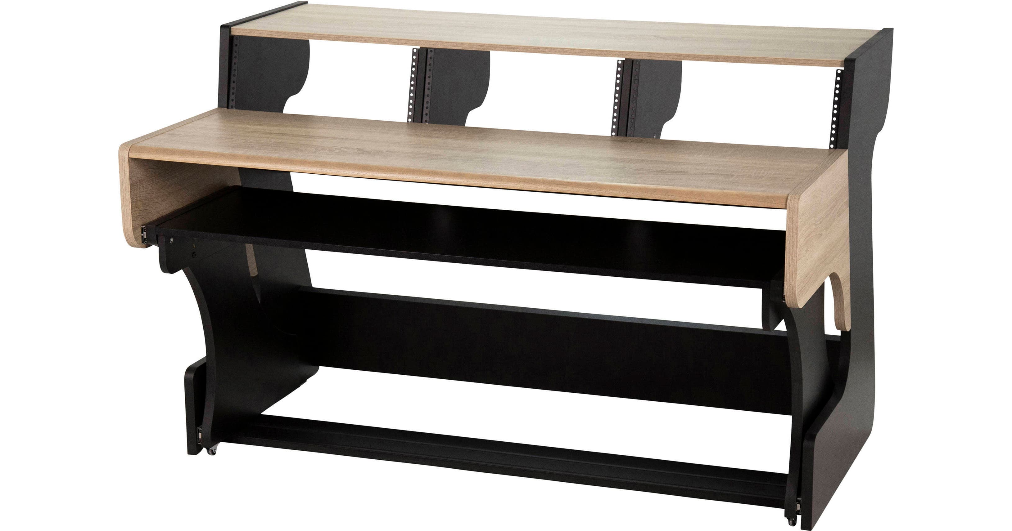 Zaor Miza 88 XL Flex Workstation (Oak and Black, 62")