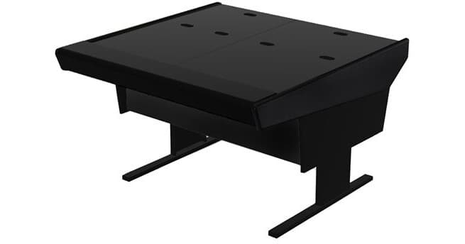 Argosy 50-VNR Universal Workspace with Desk Surface (Black)
