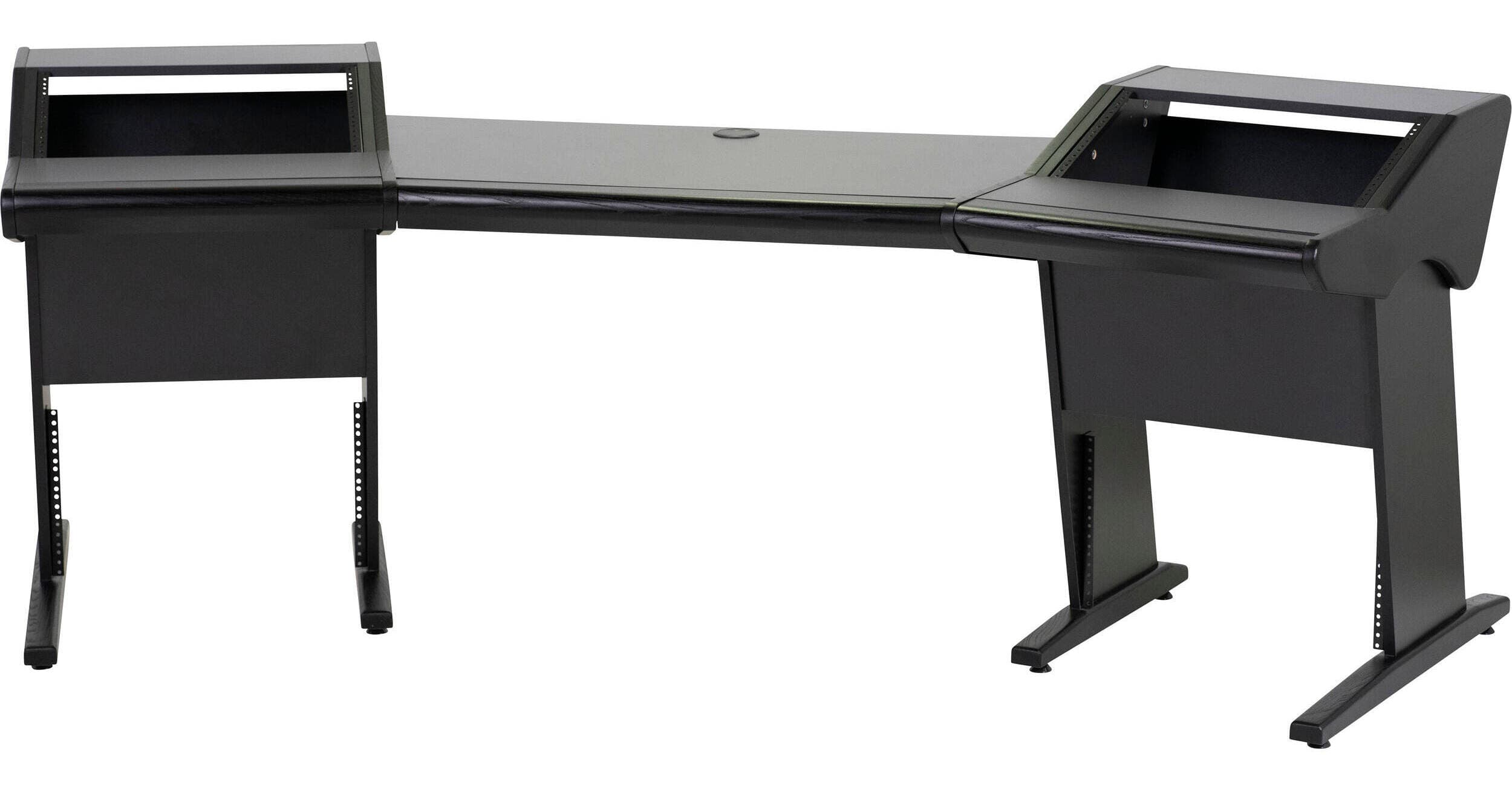 Zaor Onda Angled MKII Studio Desk (Black, 93")