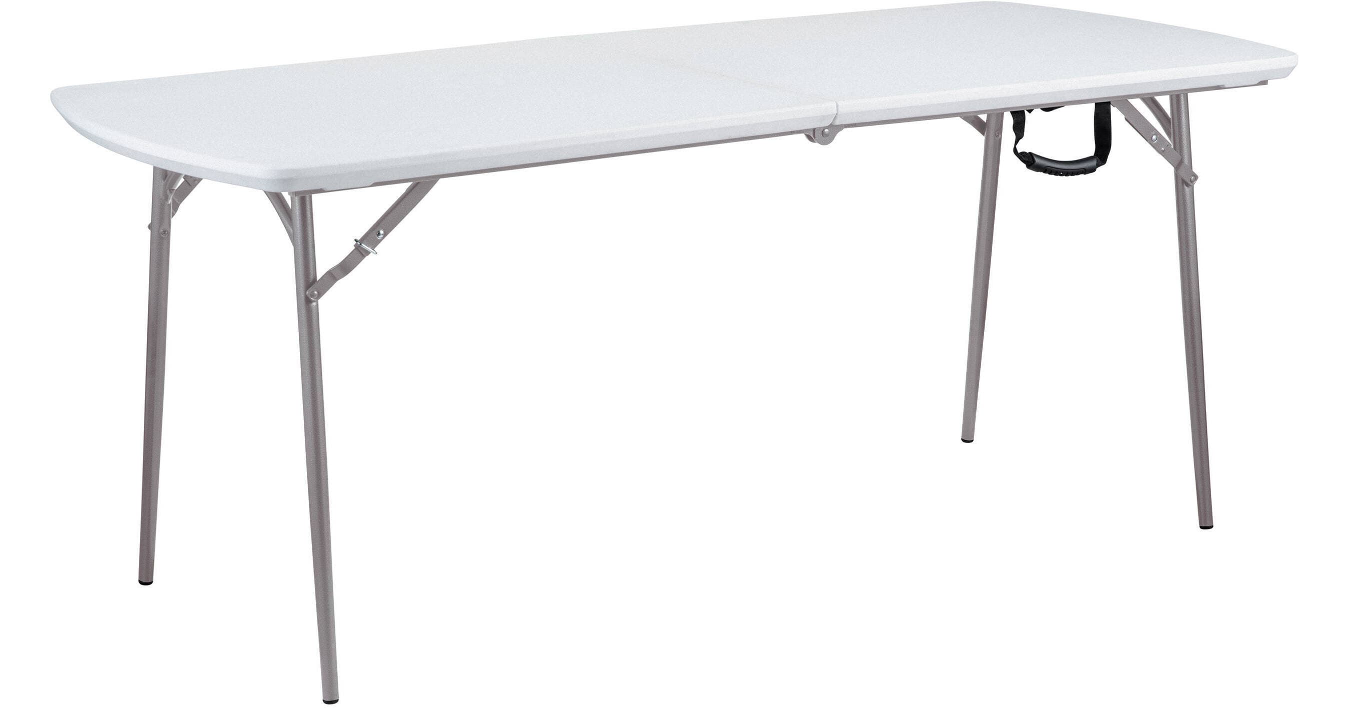 Oklahoma Sound Folding Banquet Table (Speckled Gray)