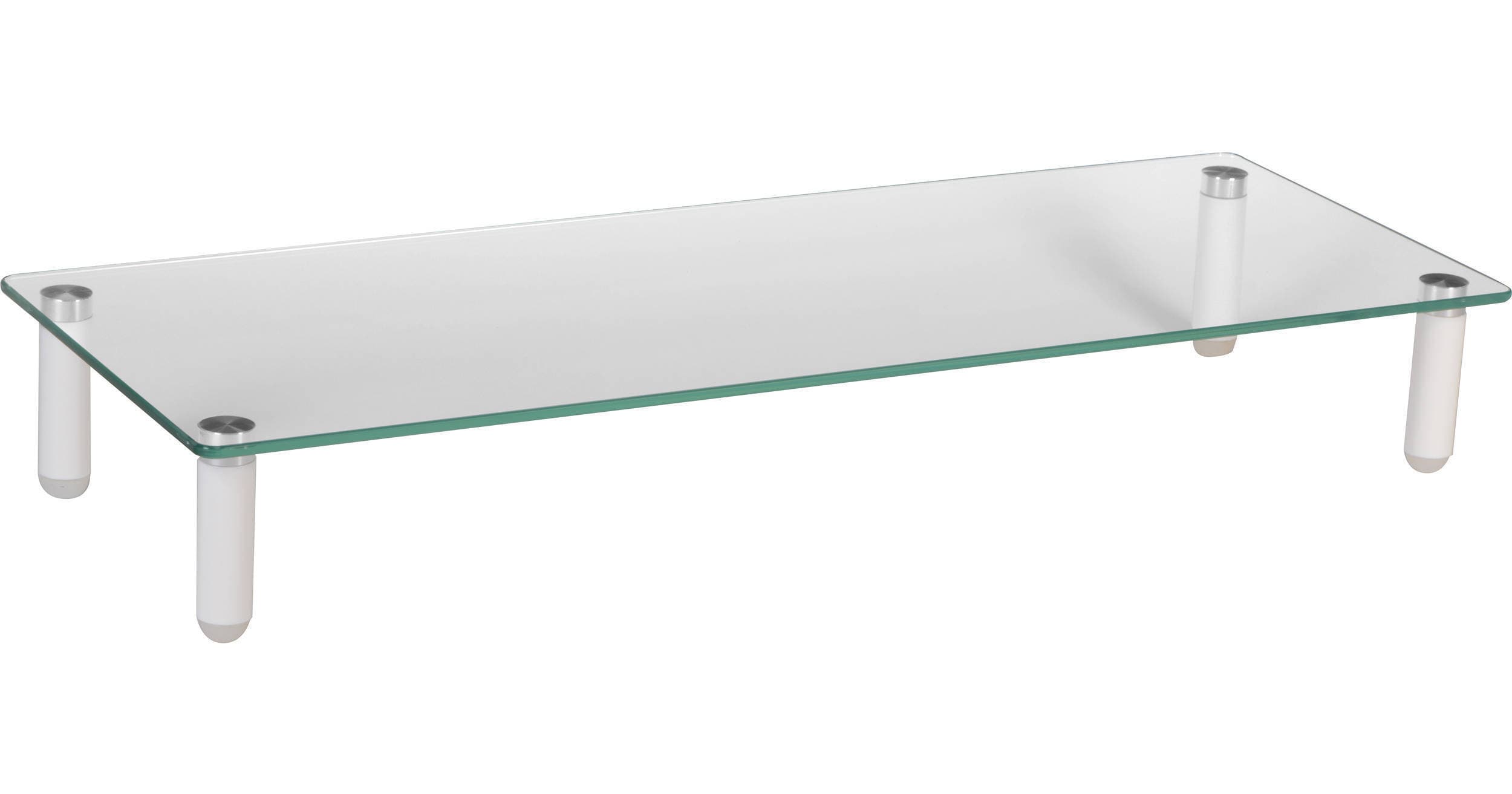 Mount-It! MI-7263 Traditional Glass Computer Monitor Stand