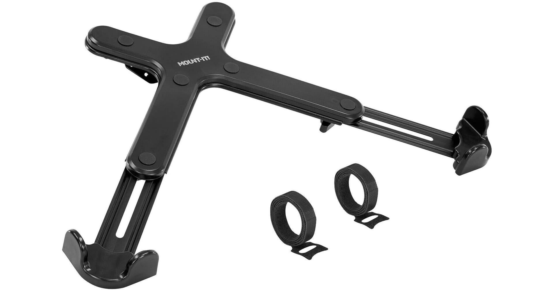 Mount-It! Clamp-On Laptop Tray with Safety Straps