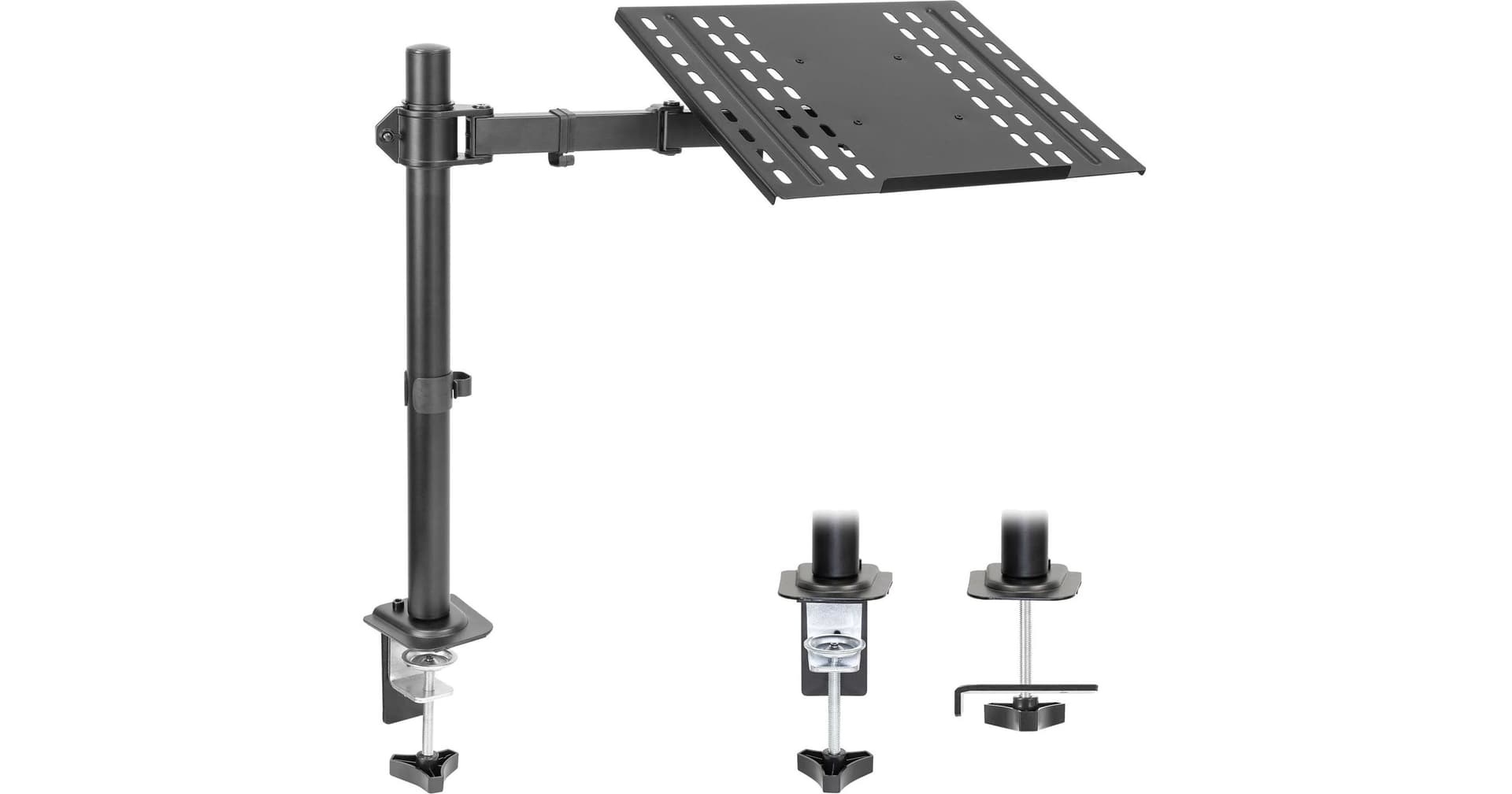 Mount-It! MI-7352LT Full-Motion Laptop Desk Mount with Cooling Tray