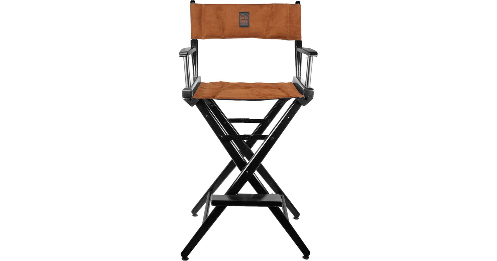 PortaBrace LC-30B Director's Chair (Black Frame with Ultra Suede Seat)