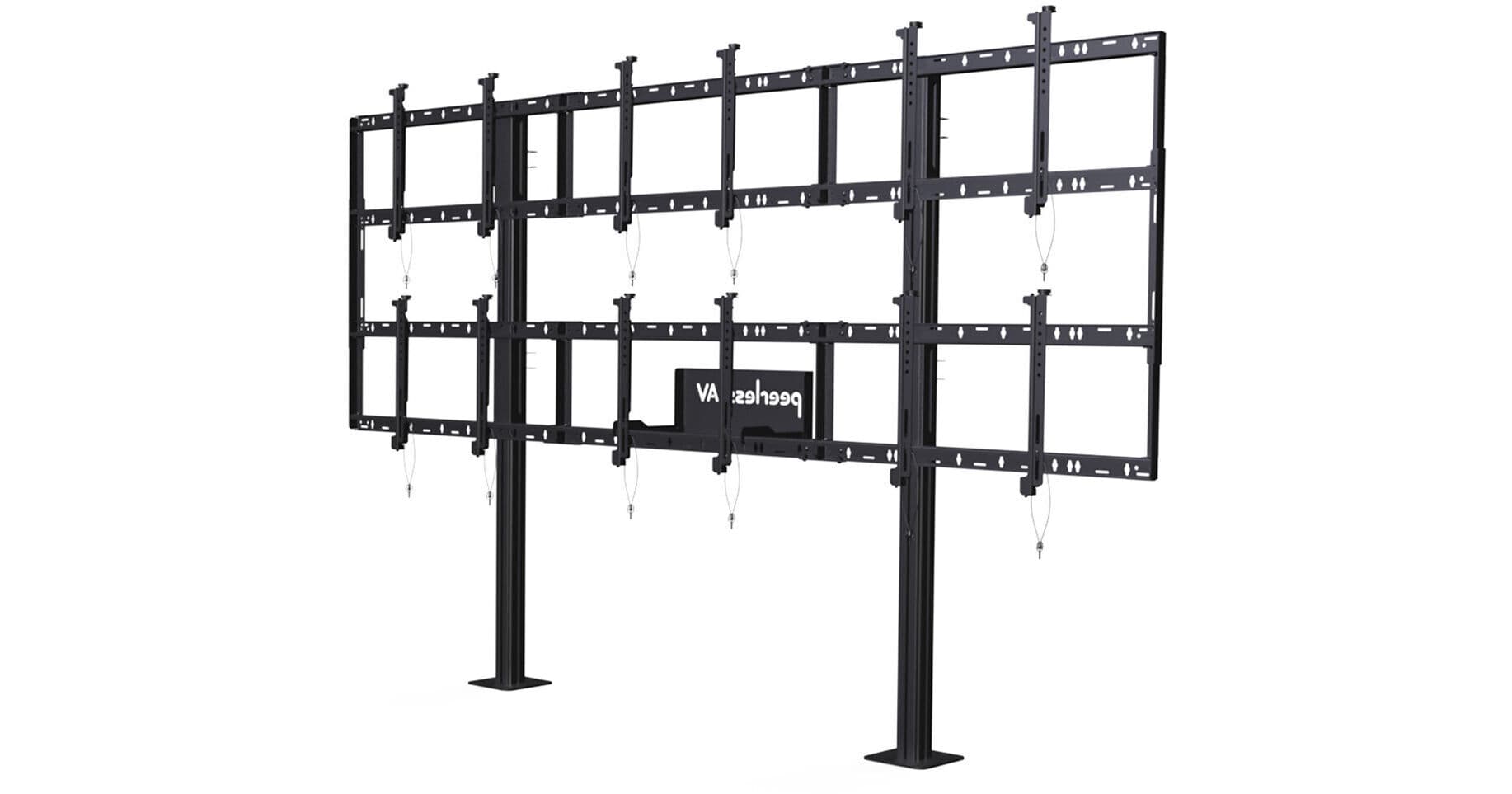 Peerless-AV Modular Video Wall Pedestal Mount for 46 to 55" Displays (3x2 Configuration)