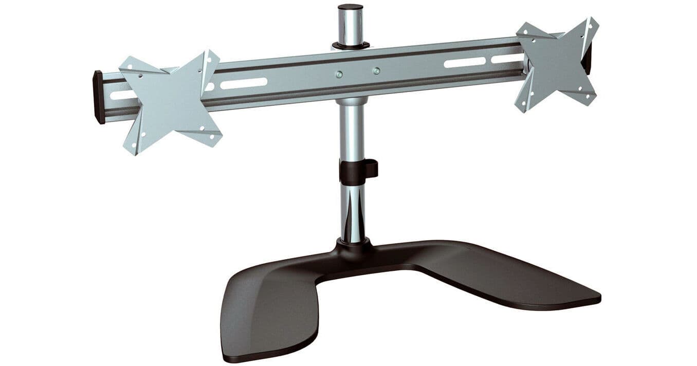 Bentley LCT-T02 Desktop 13 to 23" Dual LCD Monitor Mount