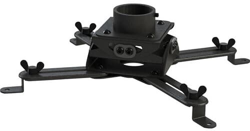 Video Mount Products PM-LPMB Yokeless Low Profile Projector Mount (Black)