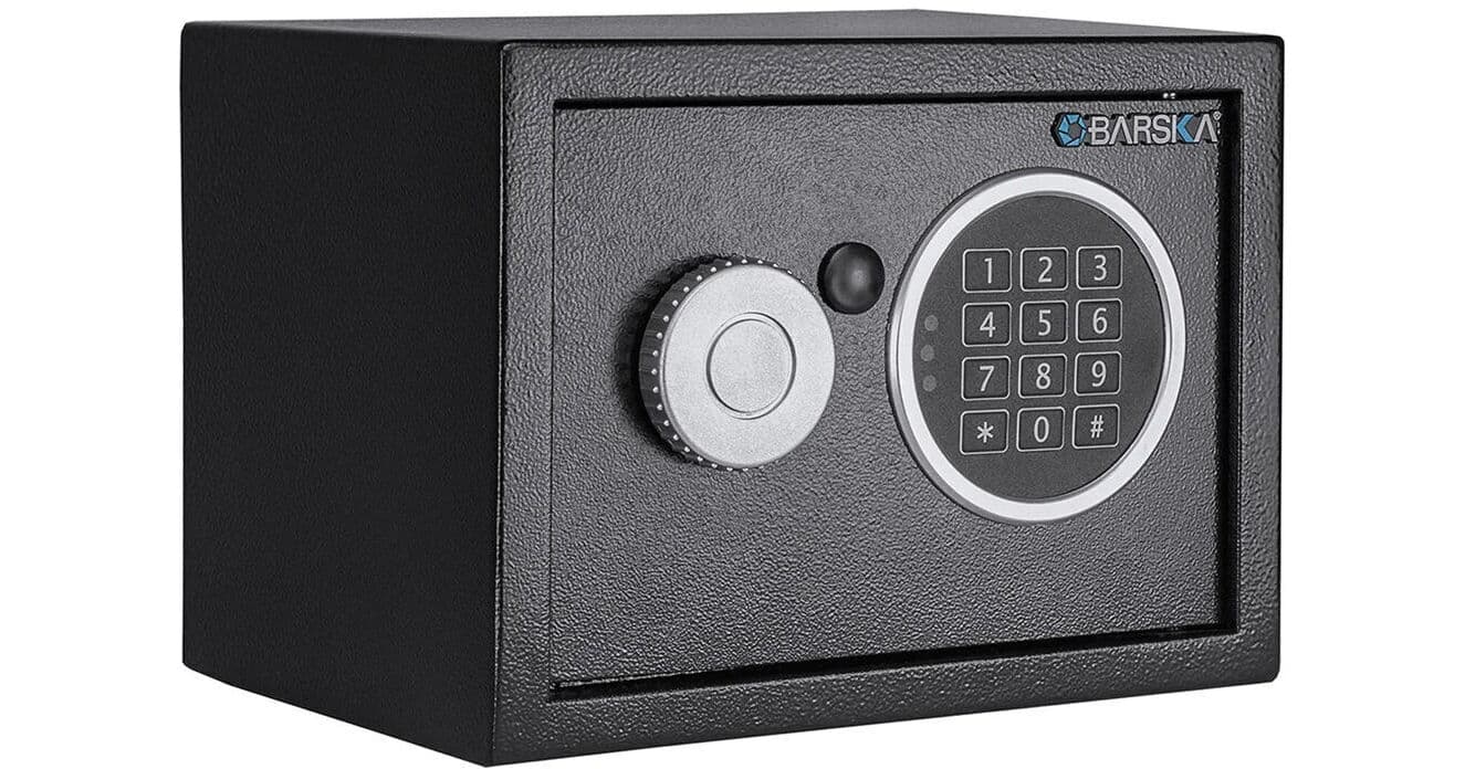Barska Security Safe with Digital Keypad (0.22 ft³)