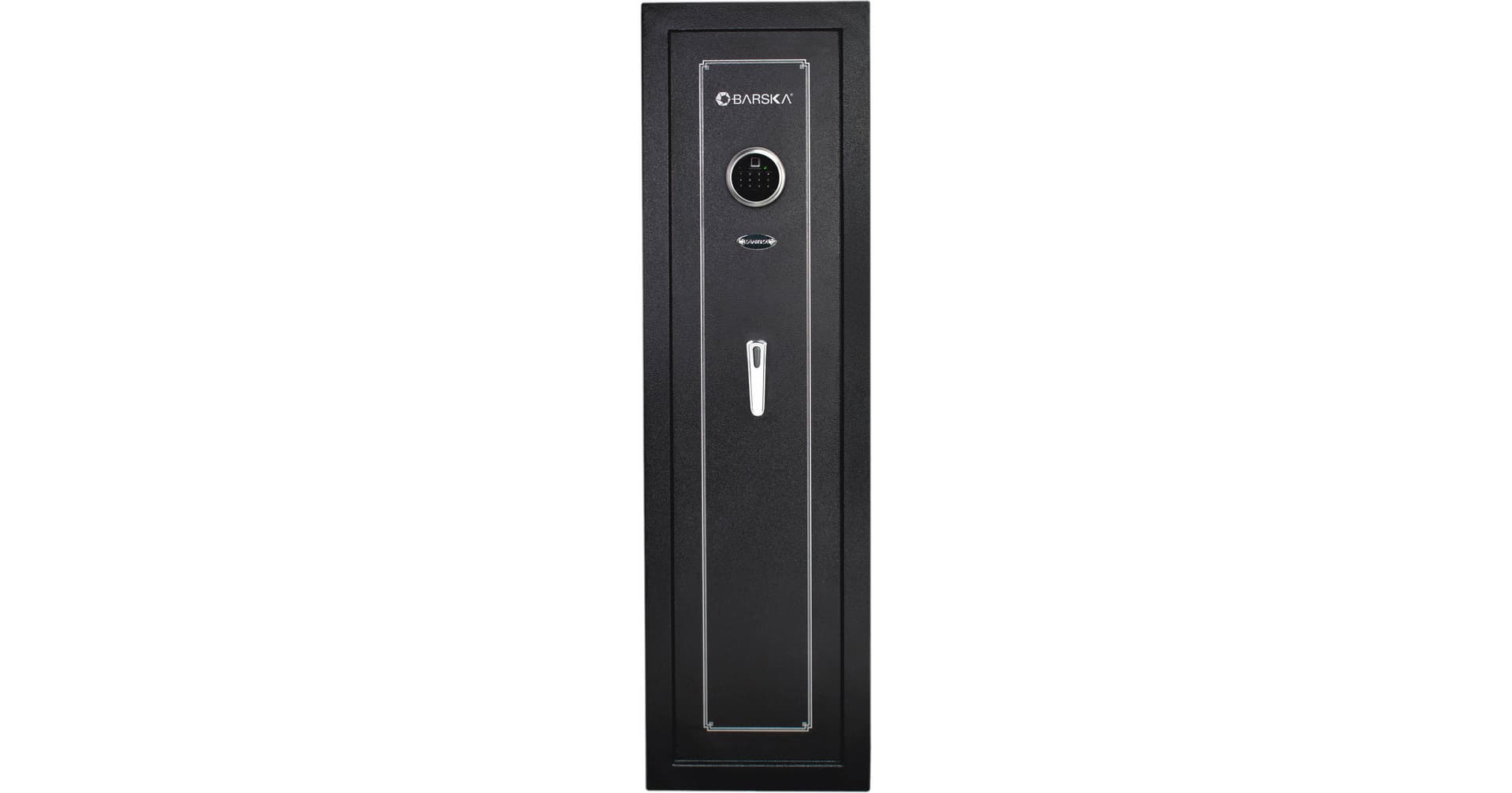Barska Tall Biometric Keypad Rifle Safe