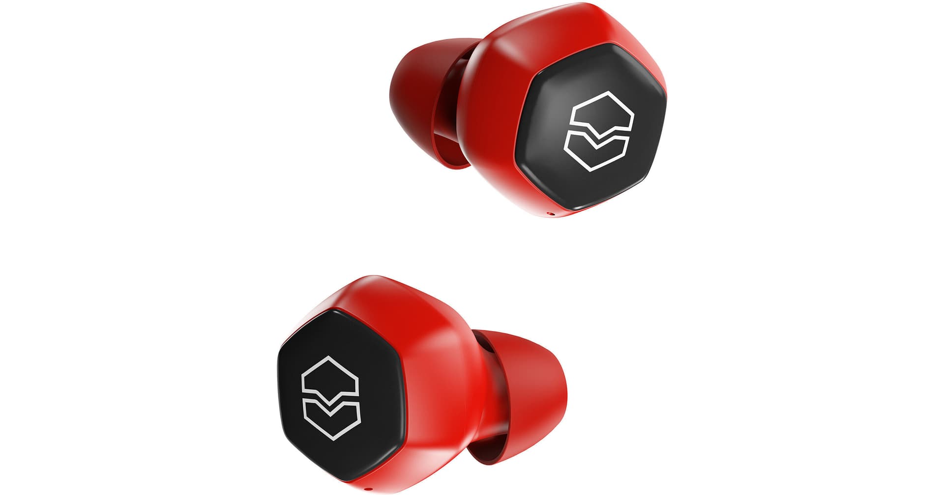 V-MODA Hexamove Lite True Wireless In-Ear Headphones (Red)