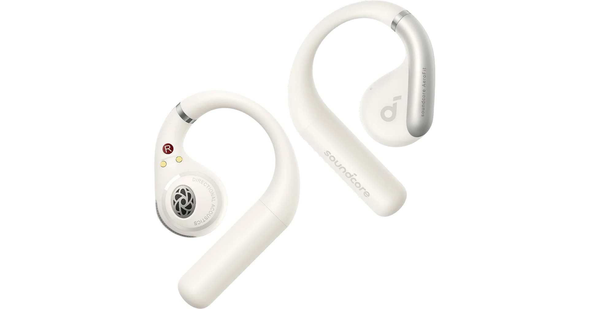 Soundcore by Anker AeroFit Pro Open-Ear Earbuds (Calm White)