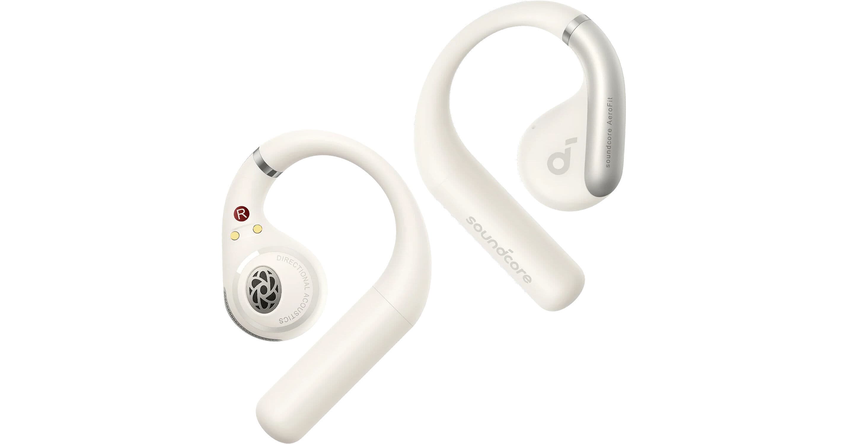 Soundcore by Anker AeroFit Pro Open-Ear Earbuds (Calm White)