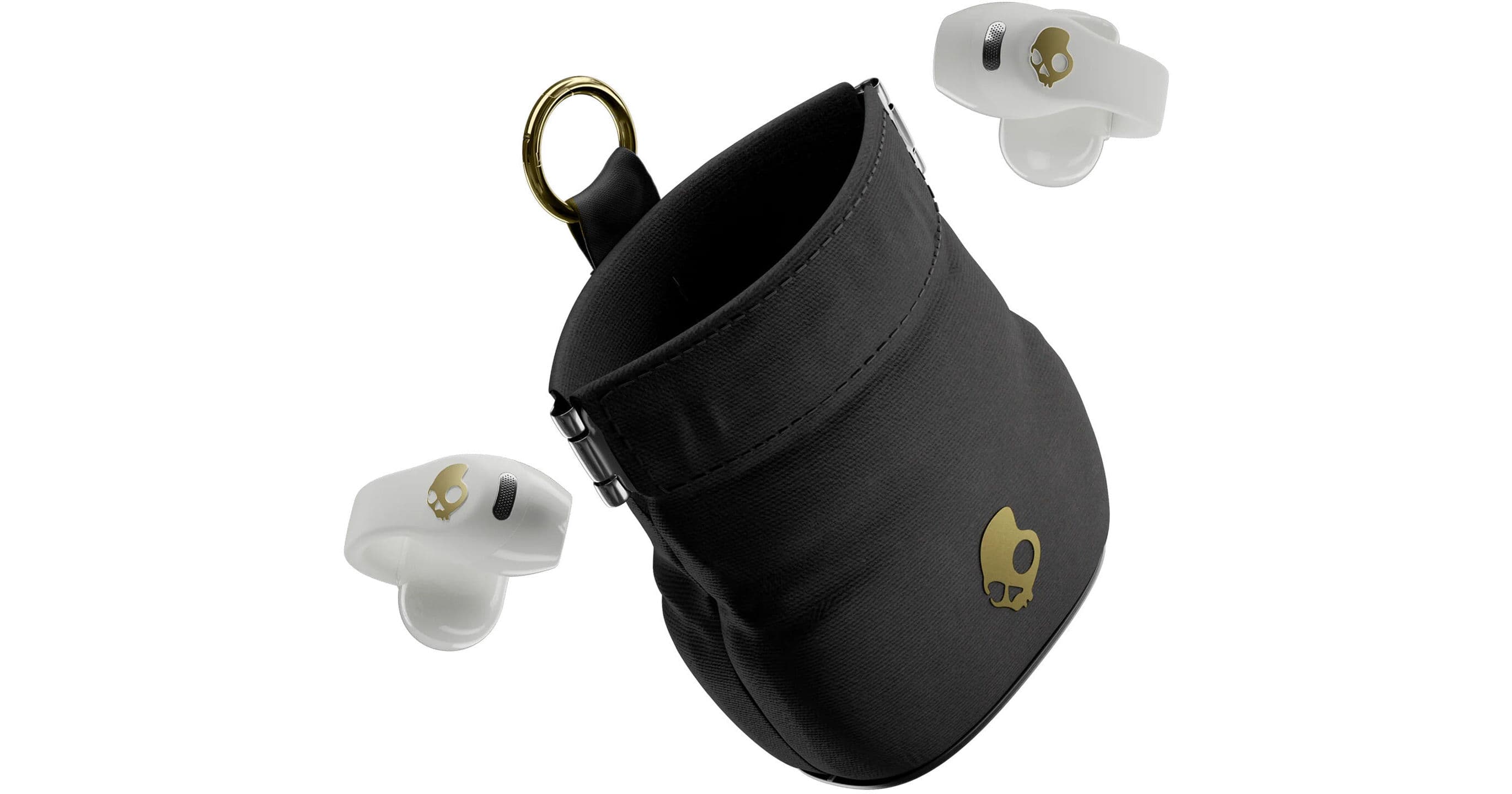 Skullcandy Push 720 Open-Ear True Wireless Earbuds (Bone/Gold)