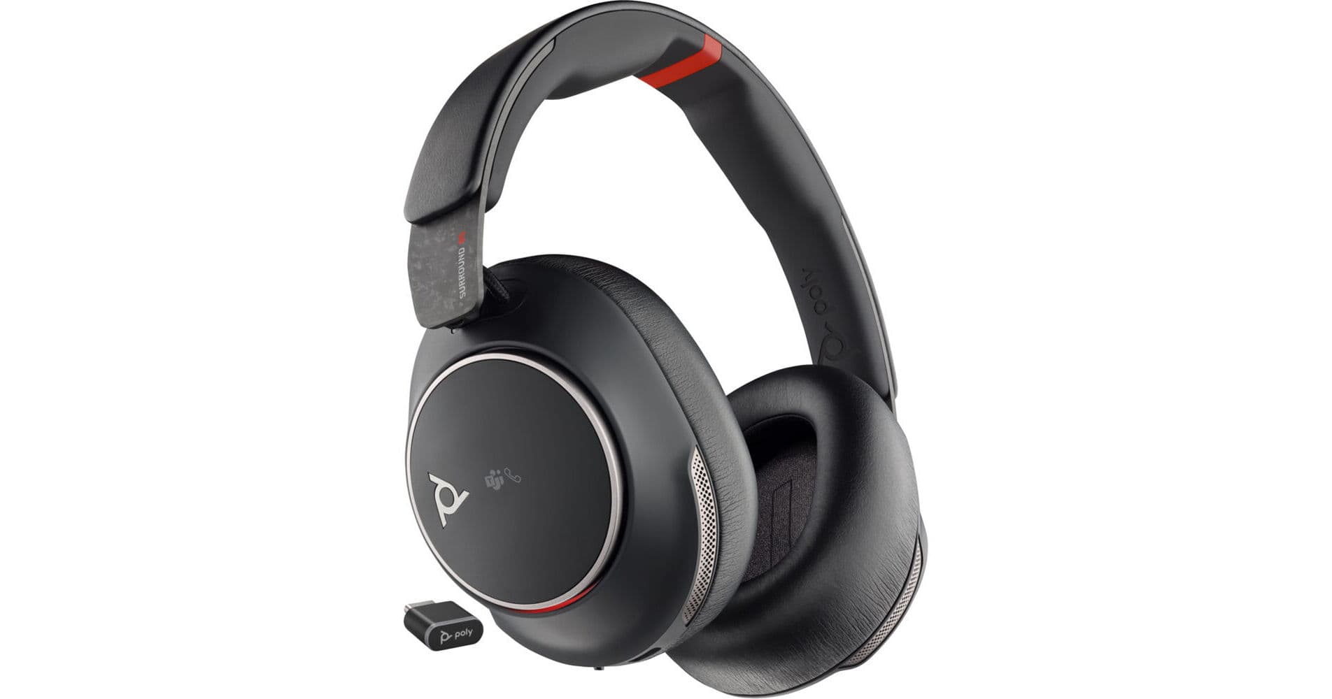 Poly Voyager Surround 85 UC Headset (Microsoft Teams Certified)