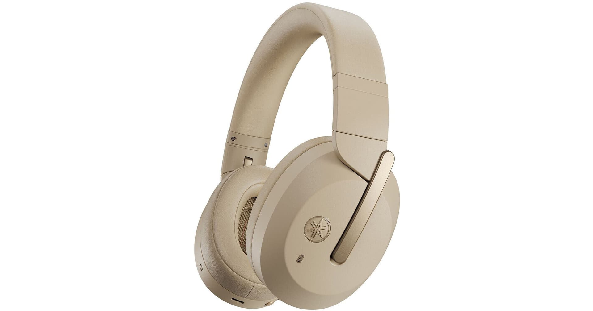 Yamaha YH-E700B Wireless Noise-Cancelling Over-Ear Bluetooth Headphones (Beige)