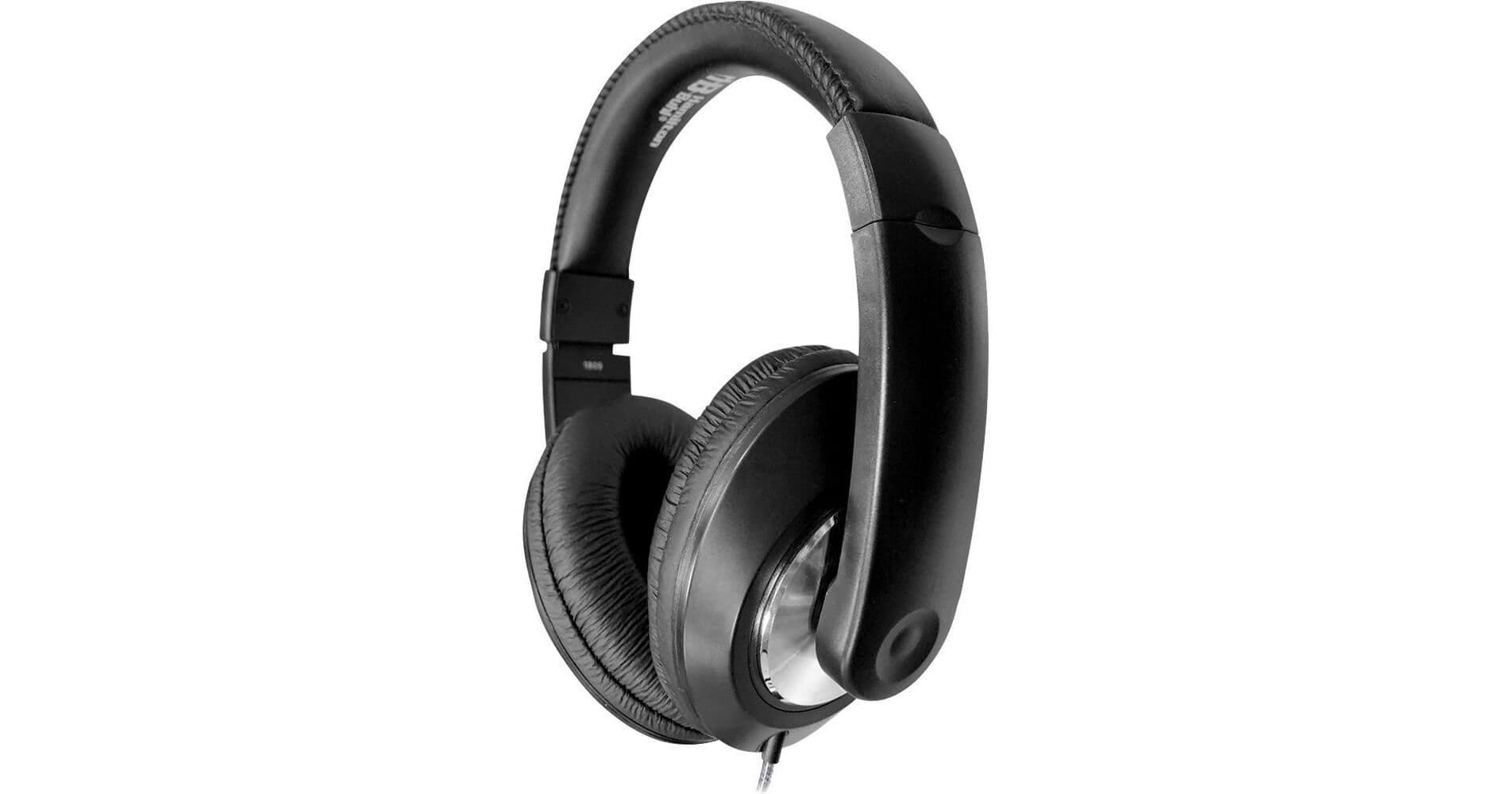 HamiltonBuhl Smart-Trek Deluxe Stereo Headphones with In-Line Volume Control and 3.5mm TRS Plug