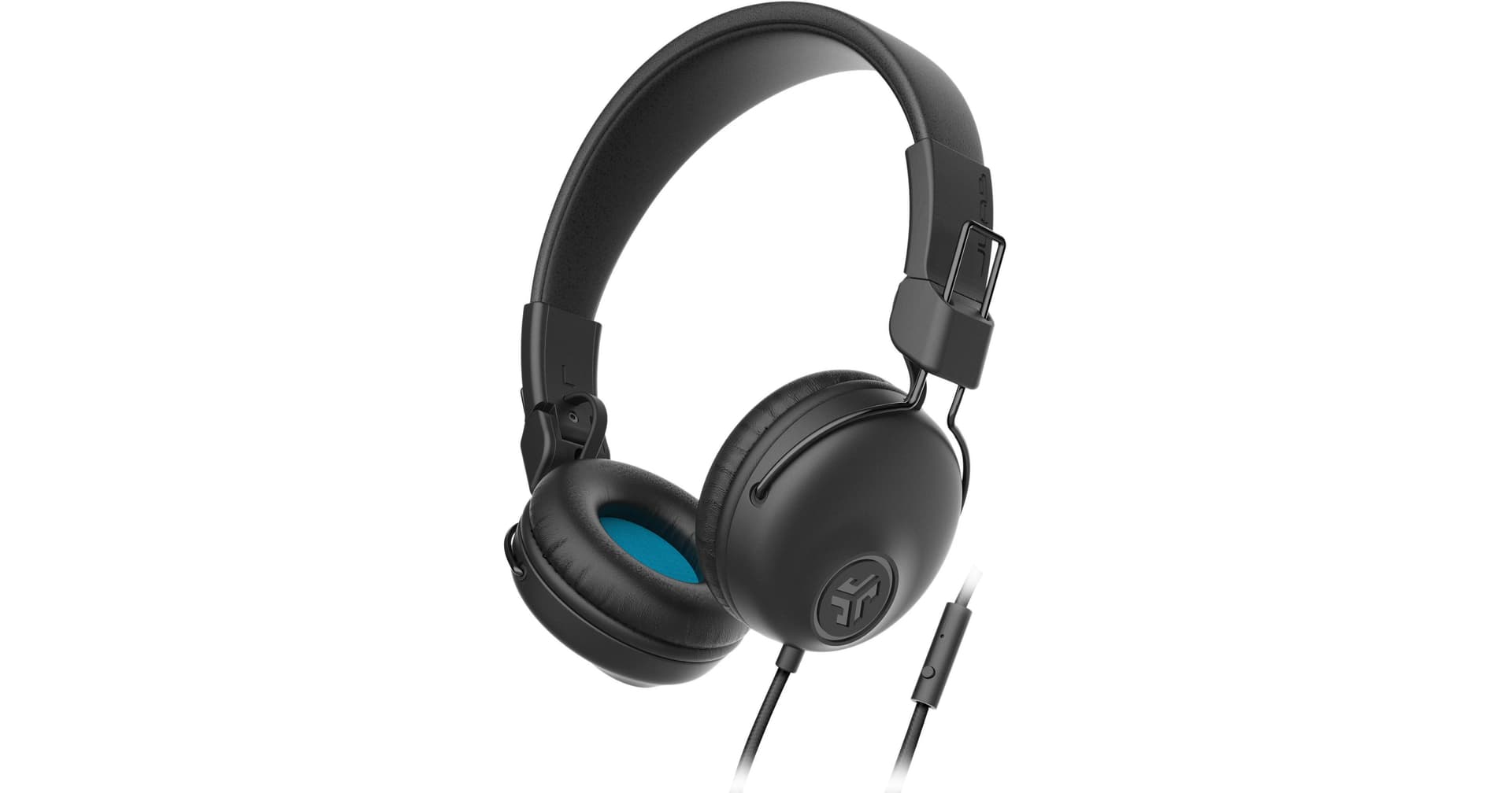 JLab Studio Wired On-Ear Headphones (Black)