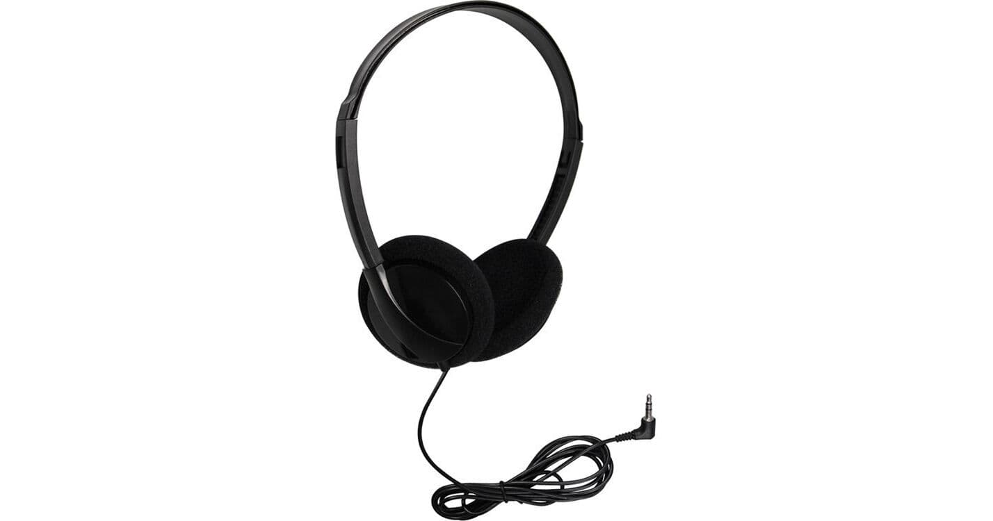 HamiltonBuhl Personal Economical Headphones (100 Pack)